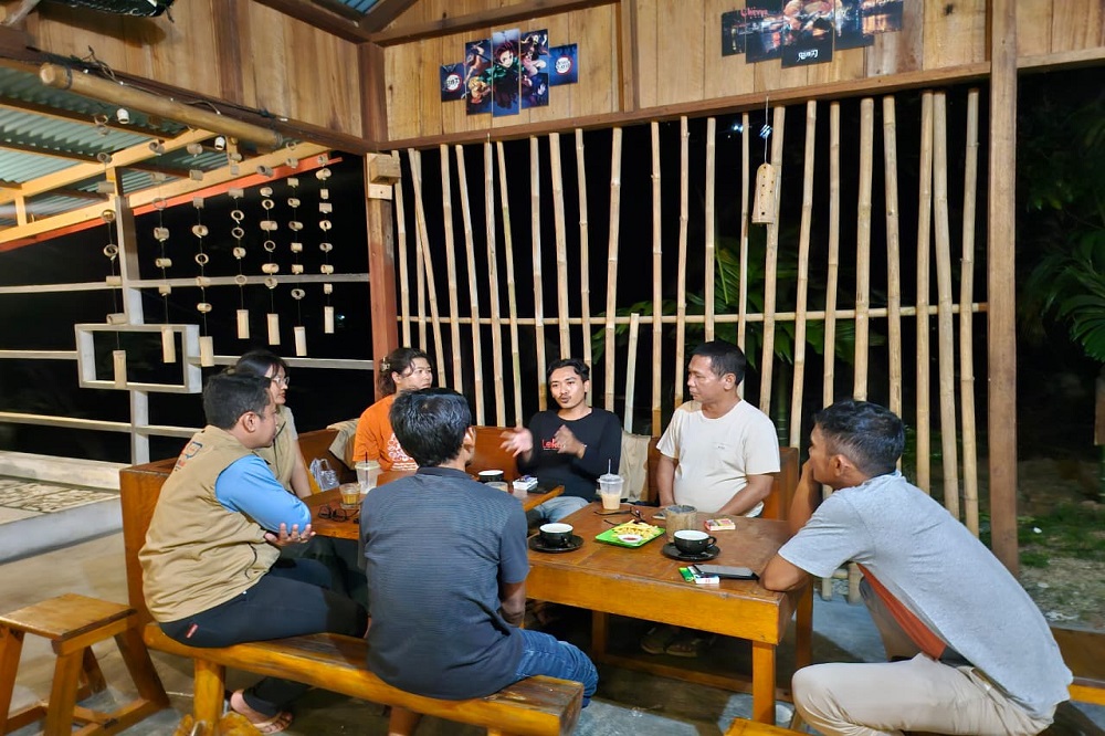 Koordinasi Program Forum Masyarakat Sipil Mentawai dengan Pemerintah Kecamatan Sipora Selatan