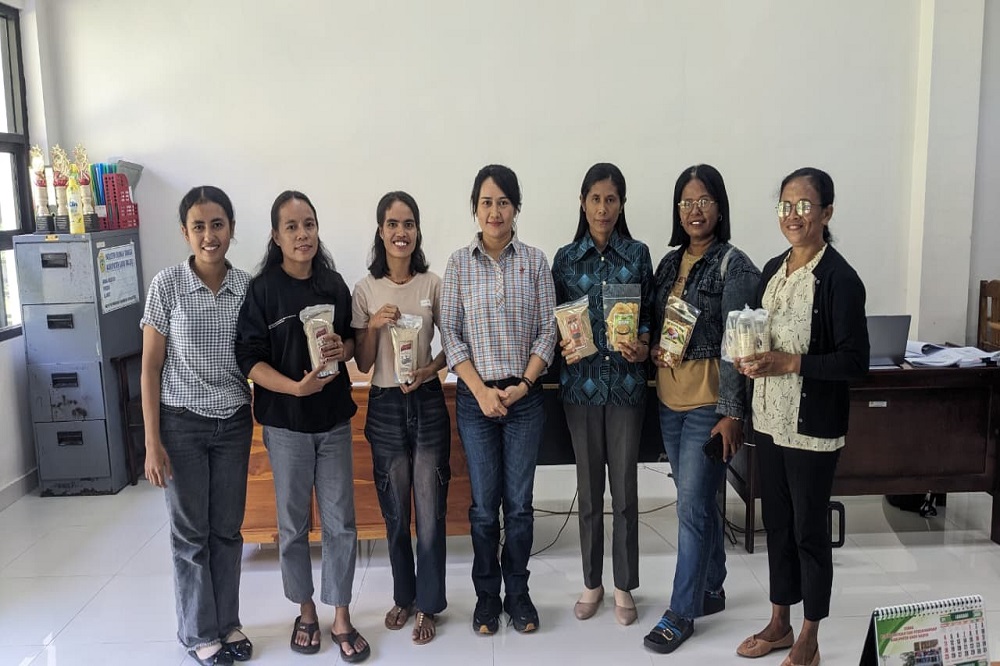 Dialog Pemasaran Produk Pangan Lokal dengan Dinas Perindustrian dan Perdagangan Kabupaten Sabu Raijua